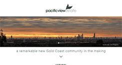 Desktop Screenshot of pacificviewestate.com.au